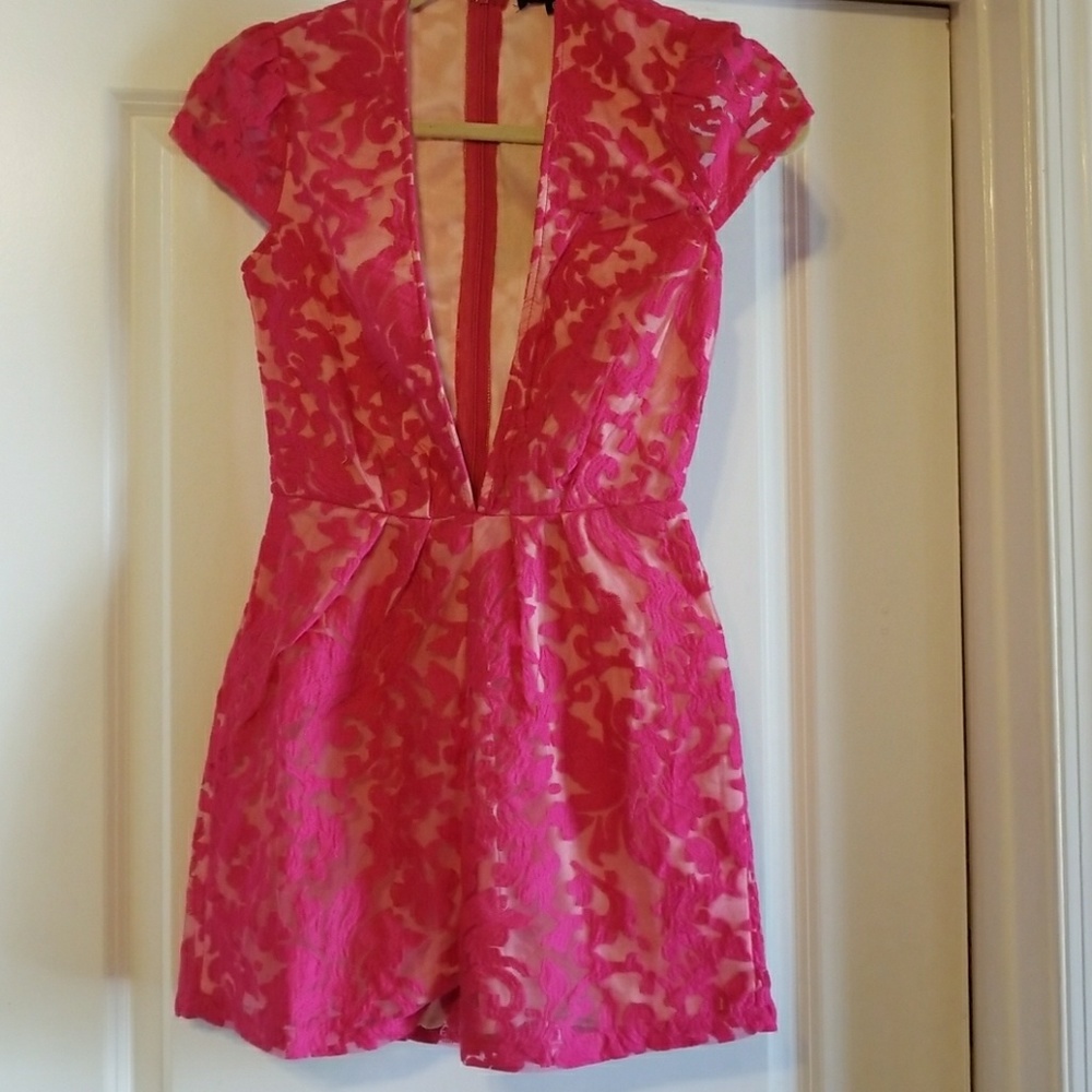 Pink jumpsuit